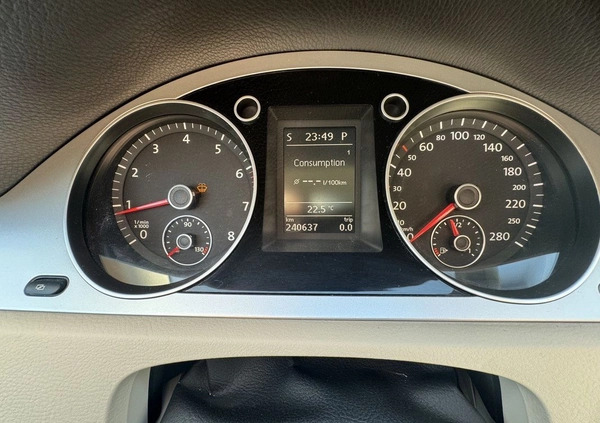 Volkswagen Passat CC cena 29000 przebieg: 240820, rok produkcji 2009 z Kraków małe 67
